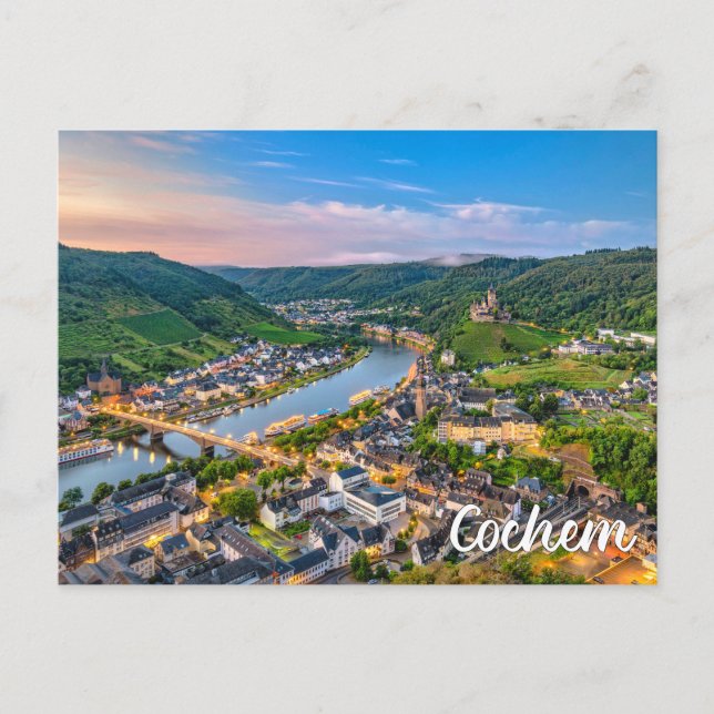Carte Postale Cochem, Allemagne (Devant)