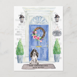 Carte postale Cocker Spaniel Moving Faire-part