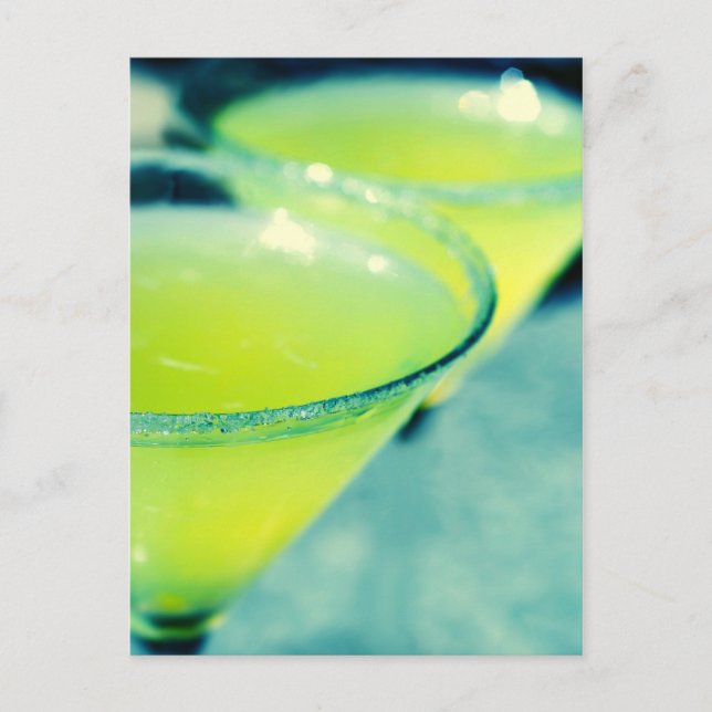 Carte Postale Cocktail Citron Drop (Devant)