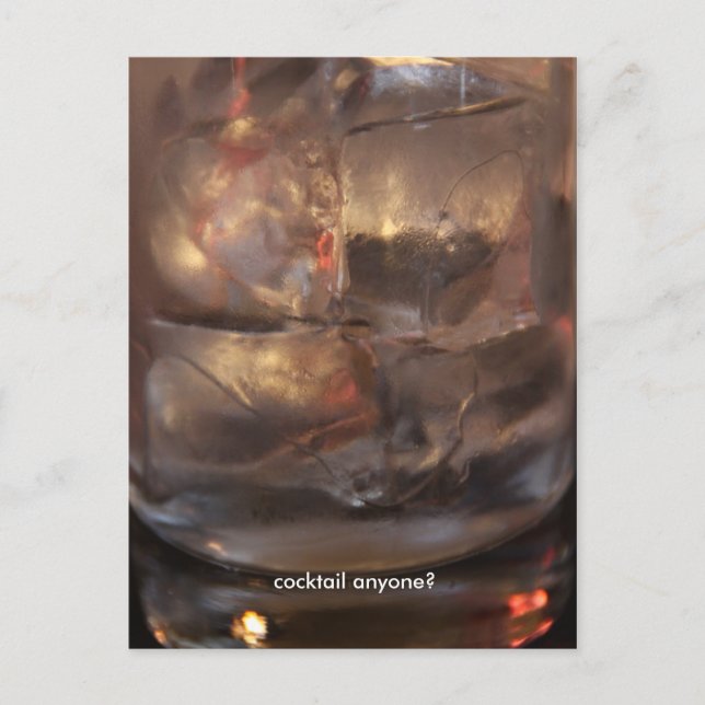 Carte Postale Cocktail pour tout le monde ? (Devant)