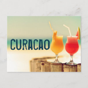 Carte Postale Cocktails de Curaçao