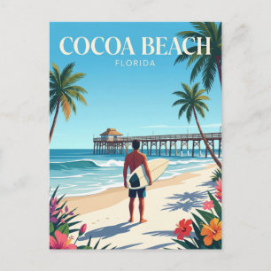 Carte Postale Cocoa Beach Floride