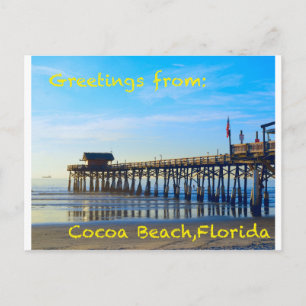 Carte Postale Cocoa Beach Floride