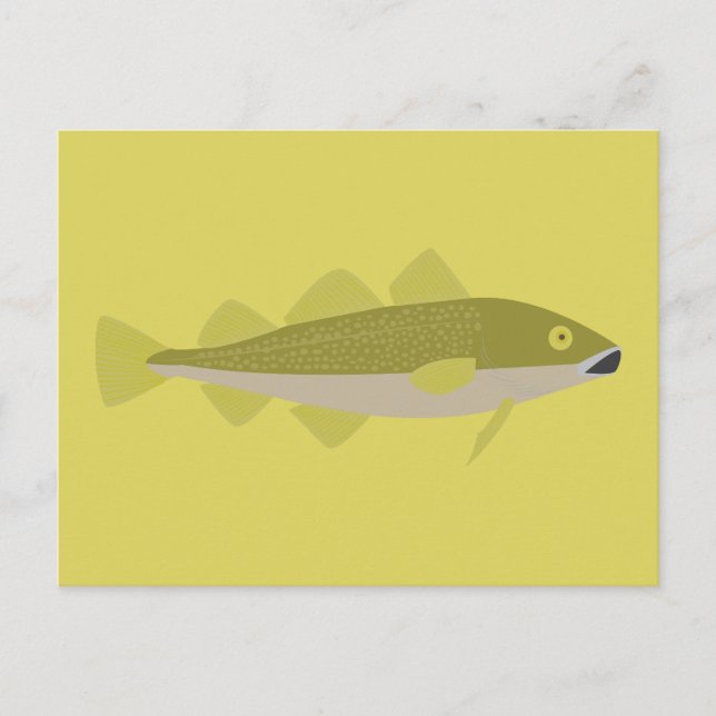 Carte Postale Cod Fish (Devant)