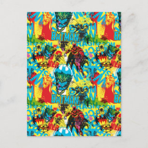 Carte Postale Code couleur Batman Motif 1