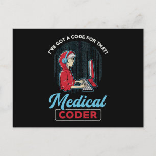 Carte Postale Code médical I've Got A Code For That ICD Coding