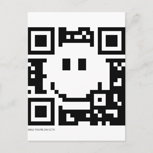 Carte Postale Code QR (Devant)