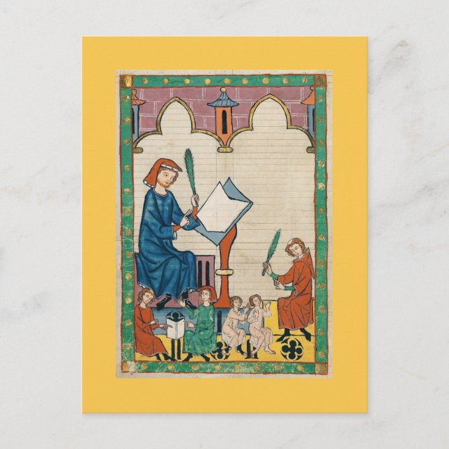 Carte Postale Codex Manesse (Devant)