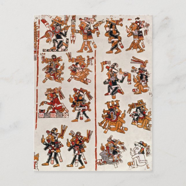 Carte Postale Codex mexicain (Devant)