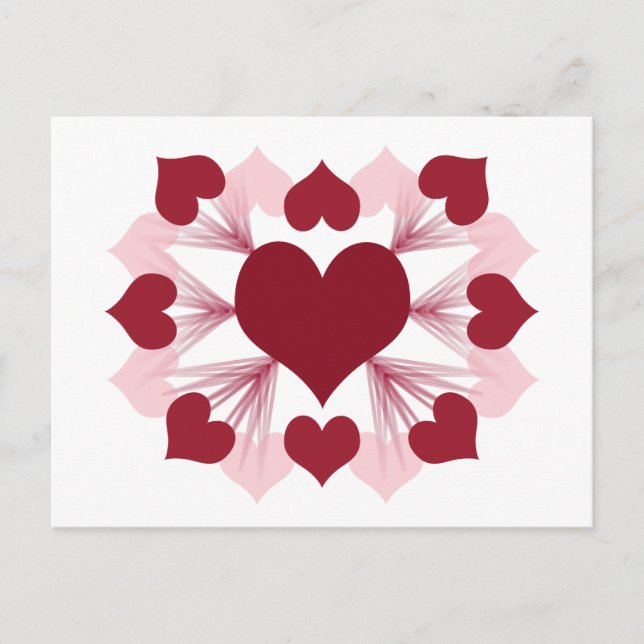 Carte postale Coeur (Devant)