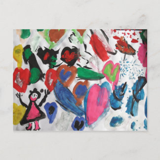 Carte postale Coeur