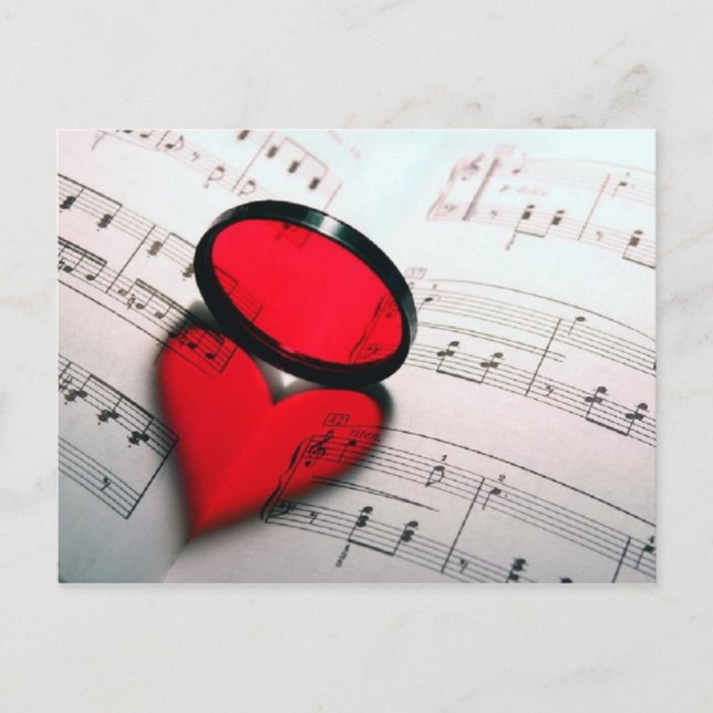 Carte Postale Coeur (Devant)