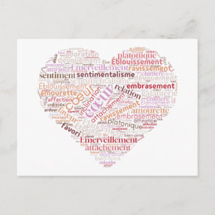 Carte Postale coeur