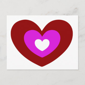 Carte postale Coeur