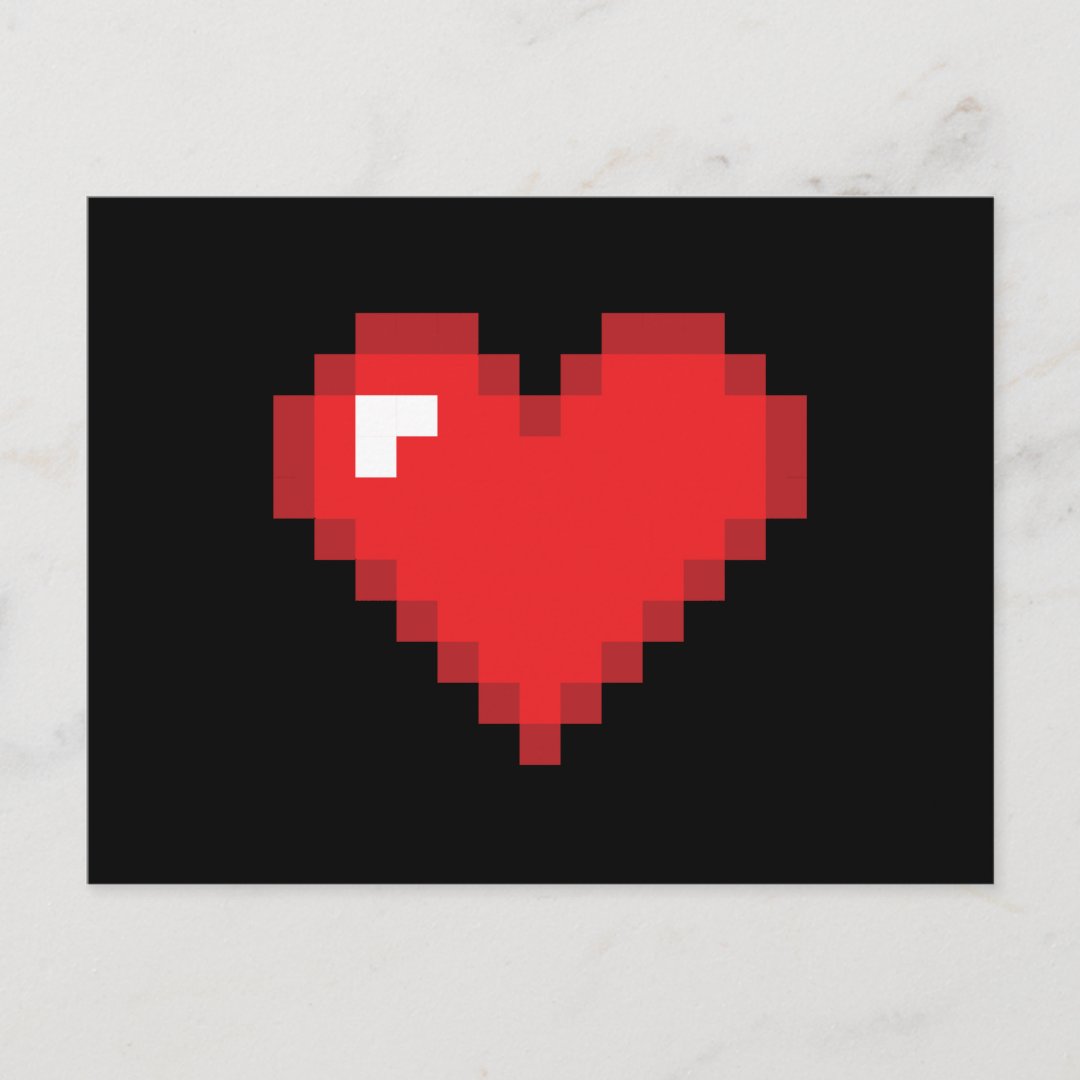 Сердце по пикселям