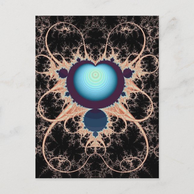 Carte postale Coeur angée (Devant)