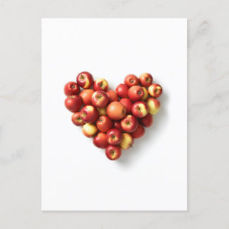 Carte Postale Coeur Apple
