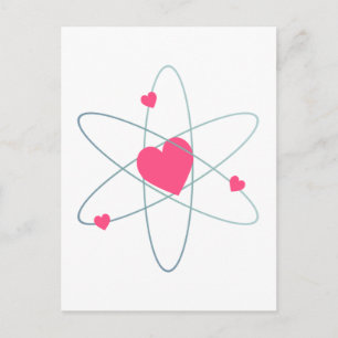 Carte Postale Coeur atomique