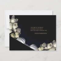 "Coeur blanc en noir de la lune" & Heure