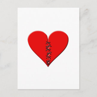 Carte Postale Coeur brisé