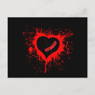 Carte Postale Coeur brisé...encore