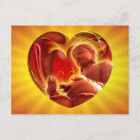 Coeur BUDDHA | brillance jaune
