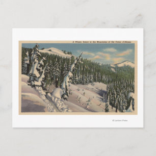 Carte Postale Coeur d'Alene, ID - Coeur d'Alene