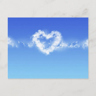 Carte Postale Coeur Dans Le Ciel