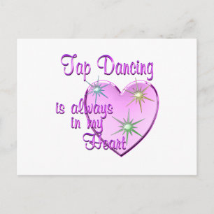 Carte Postale Coeur dansant Tap