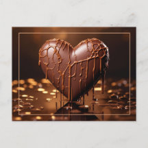 Coeur de chocolat intense Valentine