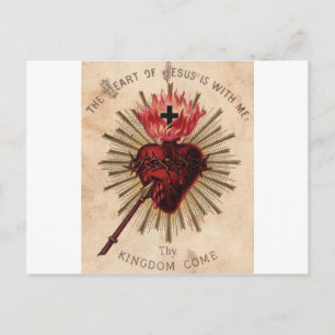 Carte Postale Coeur de Jésus (petit)