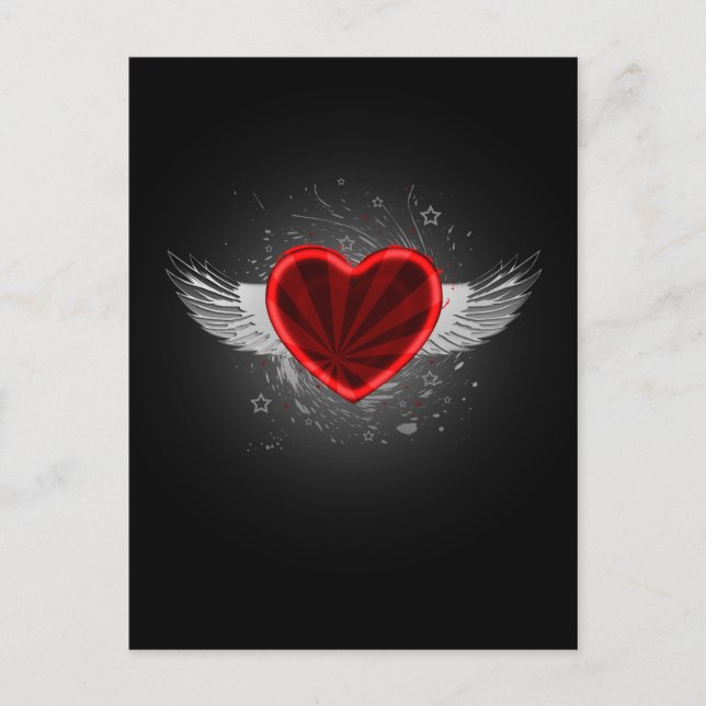 Carte Postale Coeur de l'aile (Devant)