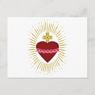 Carte Postale Coeur de Marie