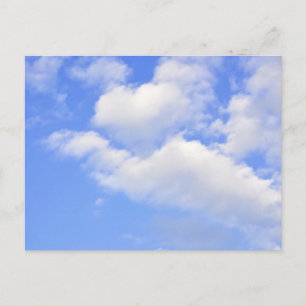 Carte Postale Cœur de nuages