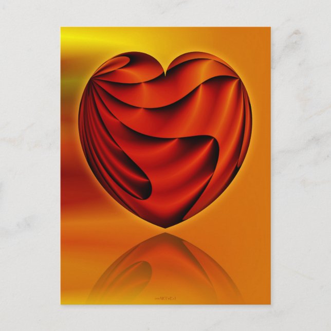 Carte Postale Coeur De Vie (Devant)