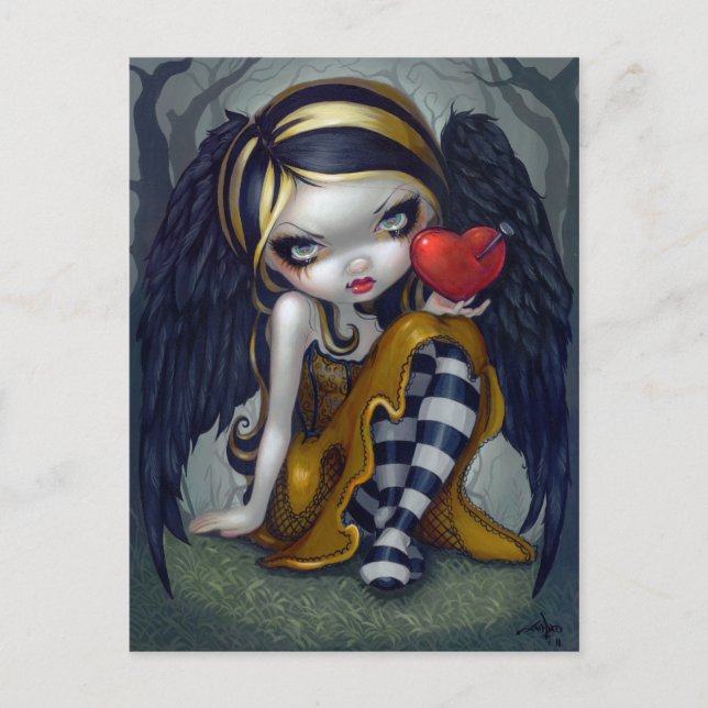 Carte postale "Coeur des ongles" (Devant)