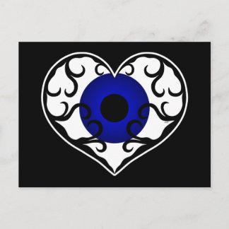 Carte Postale Coeur des yeux