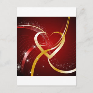 Carte Postale Coeur D'Or