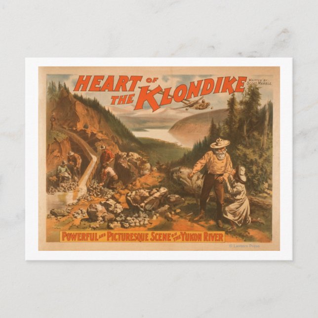 Carte Postale Coeur du Klondike Gold Mining Theatre 2 (Devant)