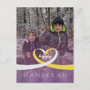 Carte Postale Coeur du ruban