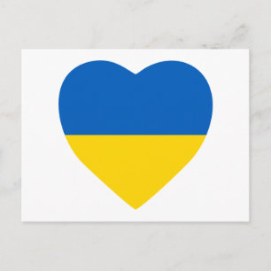 Carte Postale Cœur d'Ukraine
