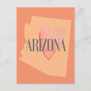 Carte Postale Coeur en AZ