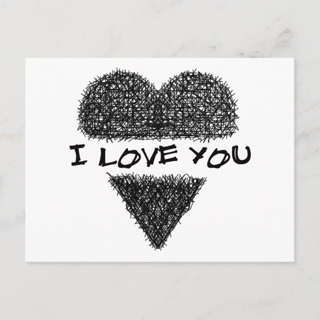 Carte Postale Coeur II (Devant)