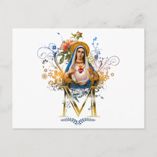 Carte Postale Coeur immaculé de Marie