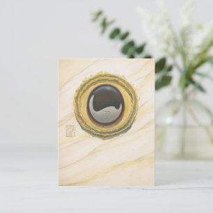 Carte Postale Coeur Onyx