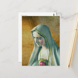 Carte Postale Cœur Sacré de Marie