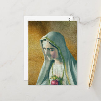 Carte Postale Cœur Sacré de Marie