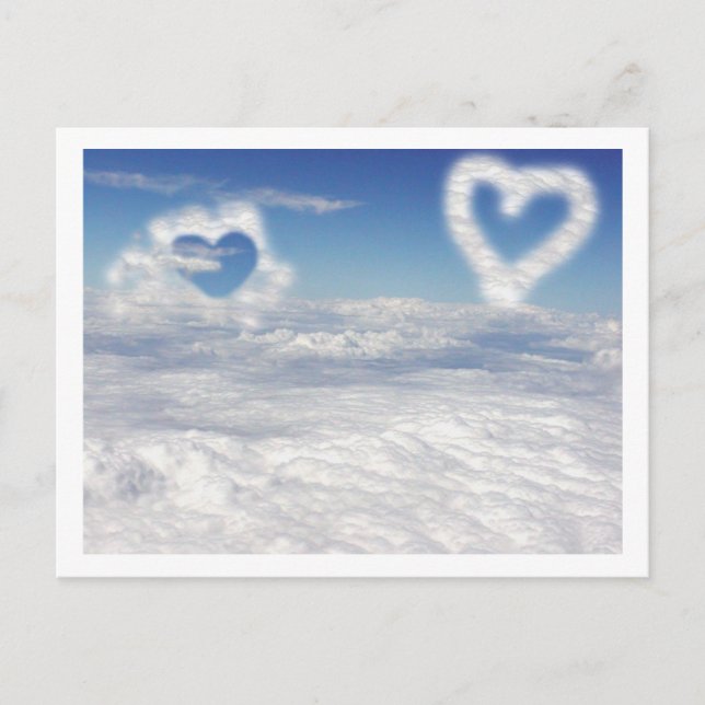 CARTE POSTALE CŒURS (Devant)