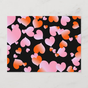 Carte Postale Cœurs