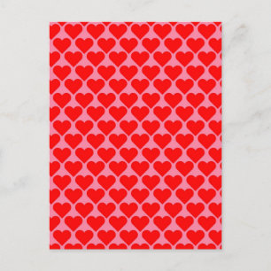Carte Postale Coeurs-à-plein